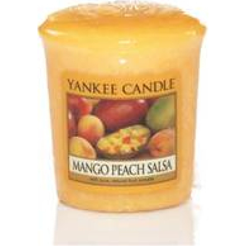 Yankee Candle Mango Peach Salsa Candle - Aromatic votive candle