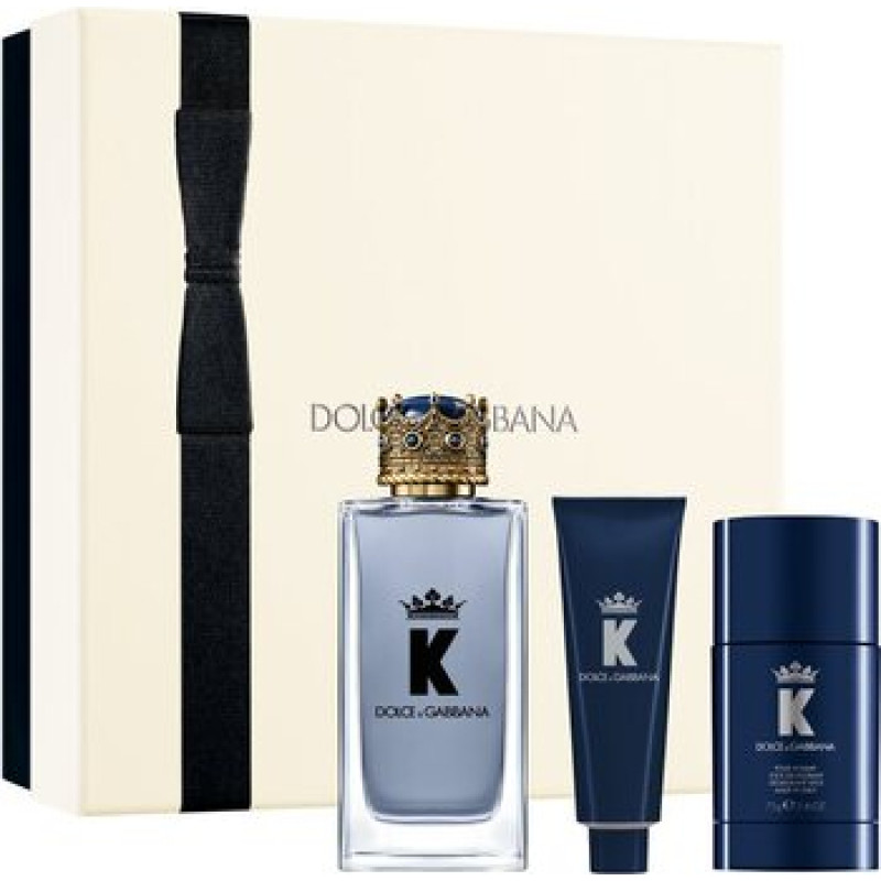 Dolce Gabbana K by Dolce Gabbana D&aacute;rkov&aacute; sada EDT 100 ml, sprchov&yacute; gel 50 ml a deostick 75 g