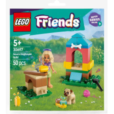 30697 LEGO® Friends Nova suņu būdas būvniecība