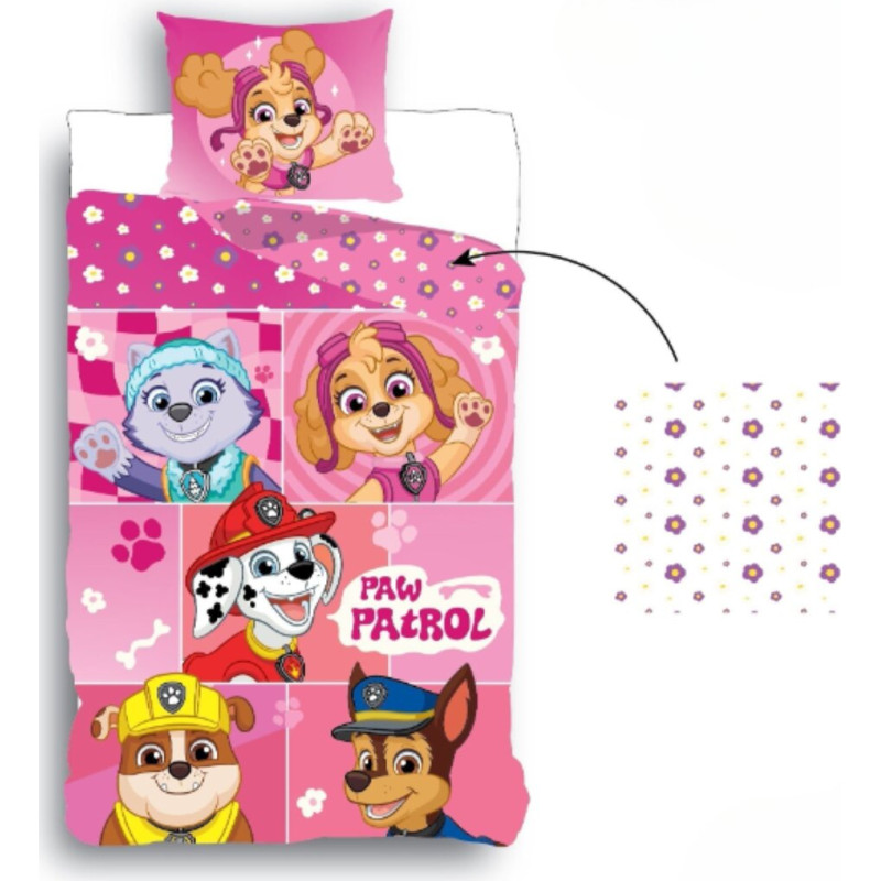 Lūpu patruļas sedziņas pārvalks - 135 x 200 CM