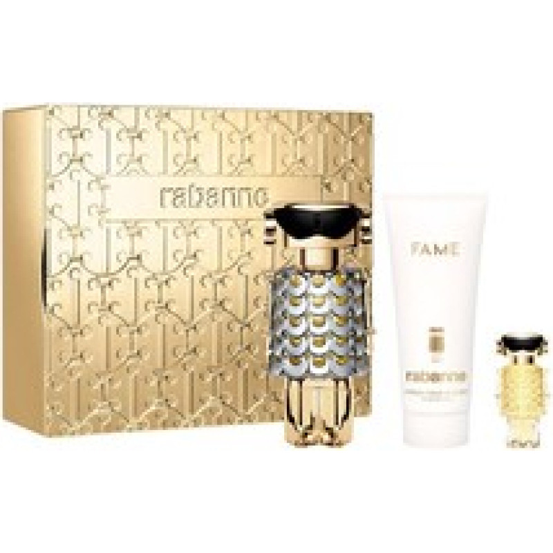 Paco Rabanne Fame Gift Set EDP 80 ml, body lotion 100 ml and EDP 4 ml
