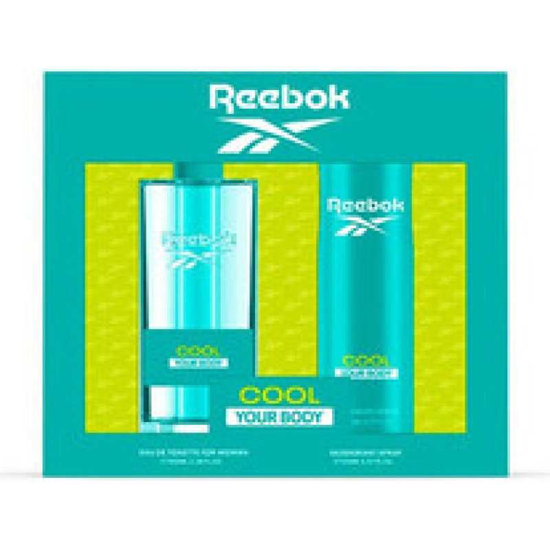 Reebok Cool Your Body For Women Gift set EDT 100 ml and deospray 150 ml
