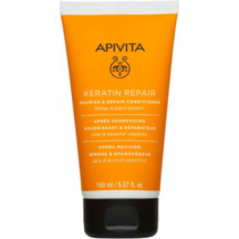 Apivita Keratin Repair Nourish & Repair Conditioner - Vyživuj&iacute;c&iacute; kondicion&eacute;r pro velmi such&eacute; a po&scaron;kozen&eacute; vlasy