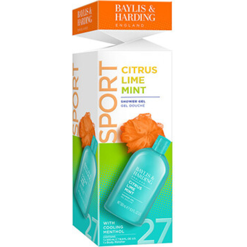 Baylis & Harding Men Sport Shower Set ( Citrus, Limetka & M&aacute;ta ) - D&aacute;rkov&aacute; sada