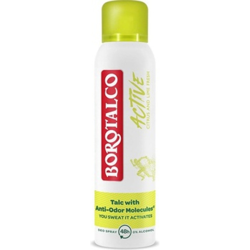 Borotalco Deodorant in spray with Citrus scent Active 150 ml