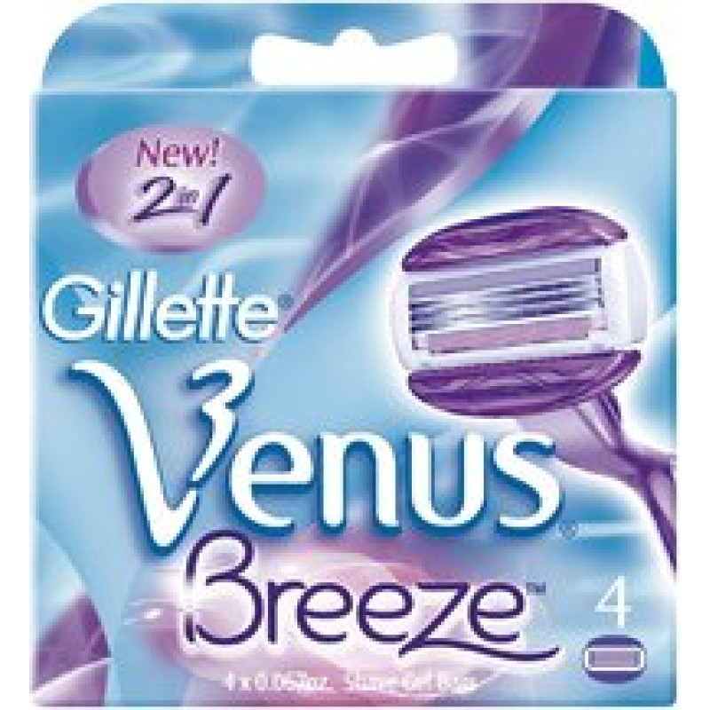 Gillette Venus Breeze (4 pcs) - Replacement head