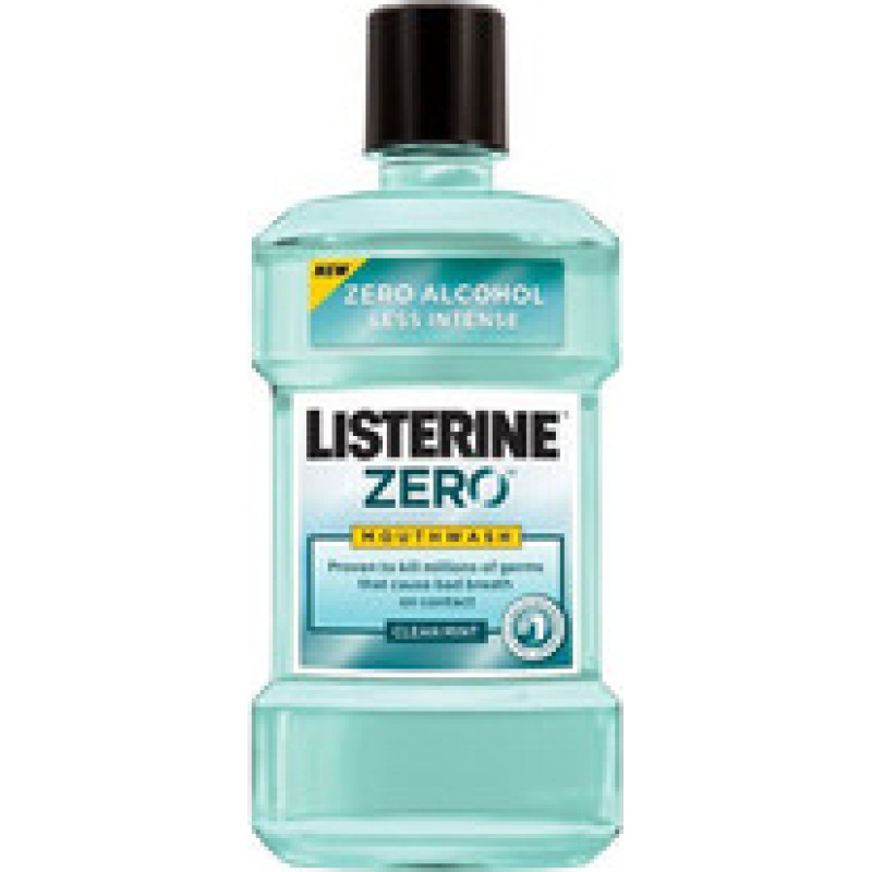 Listerine Mouthwash without alcohol Zero
