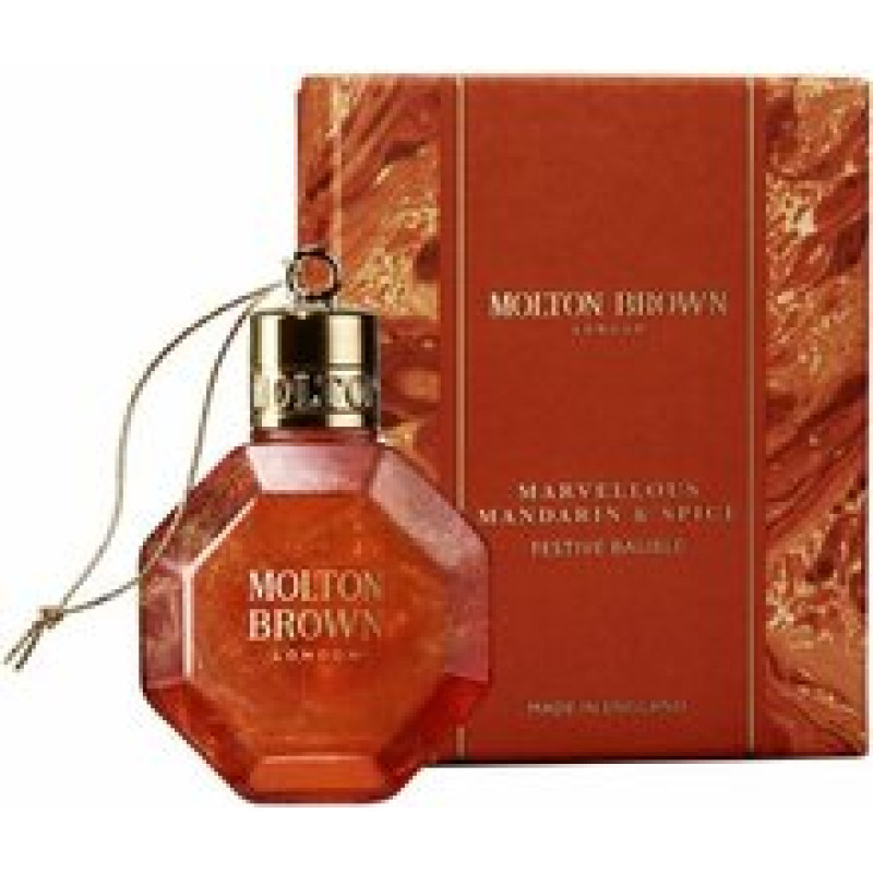 Molton Brown Marvellous Mandarin & Spice Festive Bauble Bath & Shower Gel - Koupelov&yacute; a sprchov&yacute; gel