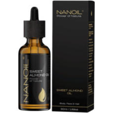 Nanoil Sweet Almond Oil - Olej pro v&scaron;echny typy vlasů