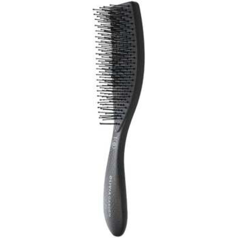 Olivia Garden Essential Style Wet Medium Hair Bristles Green - kart&aacute;č na vlasy