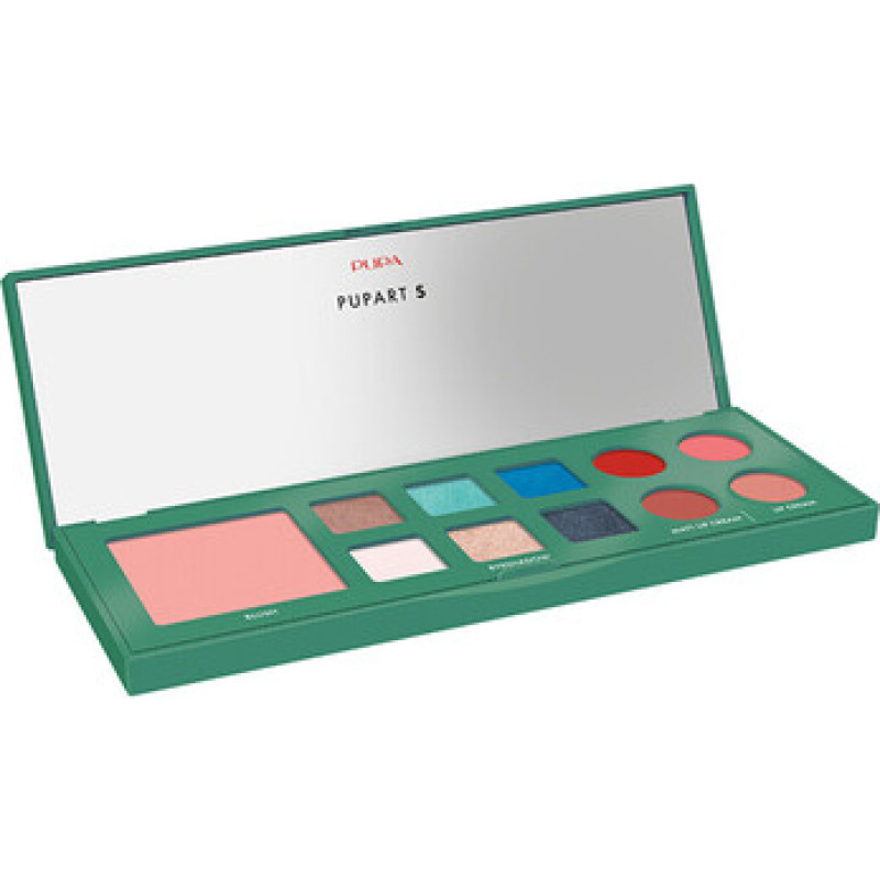 Pupa rt Small Green Palette - Paletka na tv&aacute;ř