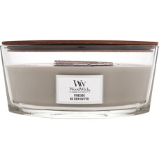 Woodwick Fireside Ship (fireplace) - Scented candle