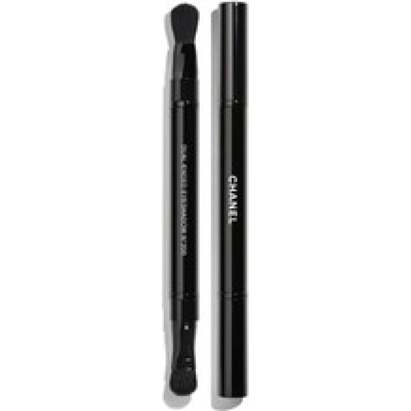 Chanel N&deg;200 Eye Shadow Brush - Dvojit&yacute; kosmetick&yacute; &scaron;tětec na očn&iacute; st&iacute;ny
