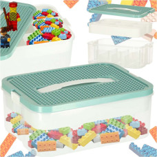 Kaste organizators rotaļlietu kaste trinket kaste ar nodalījuma vāku