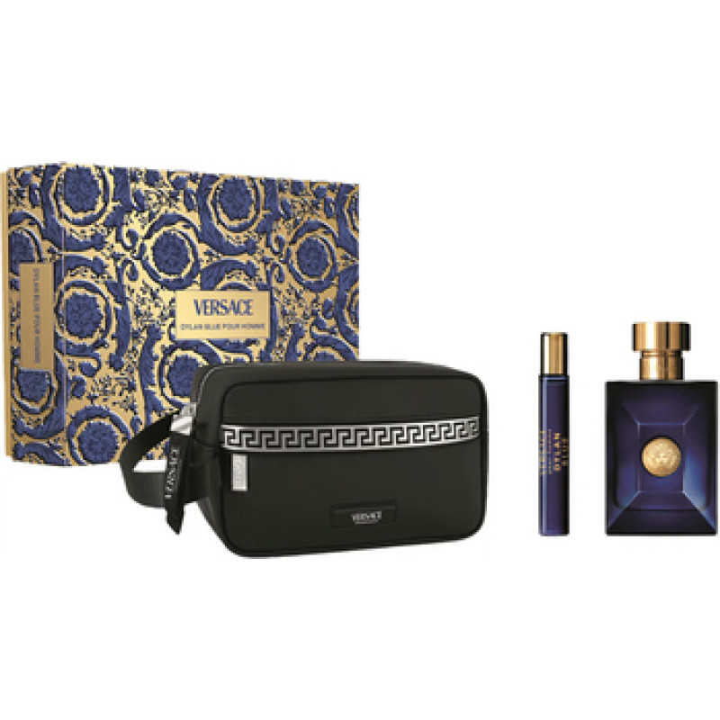 Versace Dylan Blue SET EDT 100 ml + EDT 10 ml + Cosmetic Bag