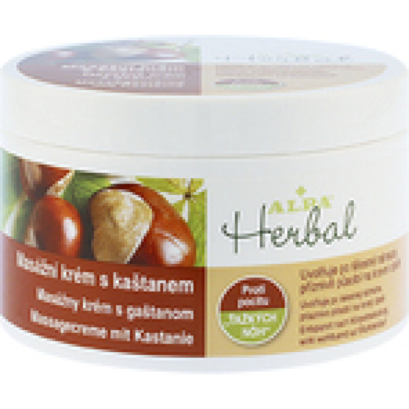 Alpa Herbal massage cream with chestnut