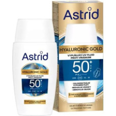 Astrid Hyaluronic Gold Fluid SPF 50 - Vyplňuj&iacute;c&iacute; denn&iacute; pleťov&yacute; fluid