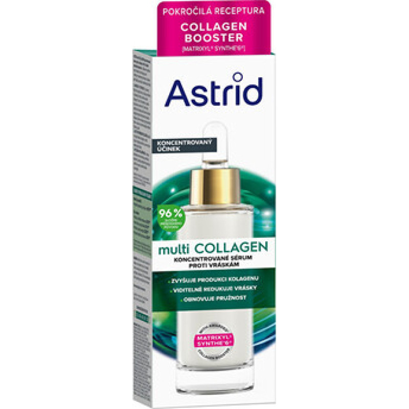 Astrid Multi Collagen Serum - Koncentrovan&eacute; s&eacute;rum proti vr&aacute;sk&aacute;m