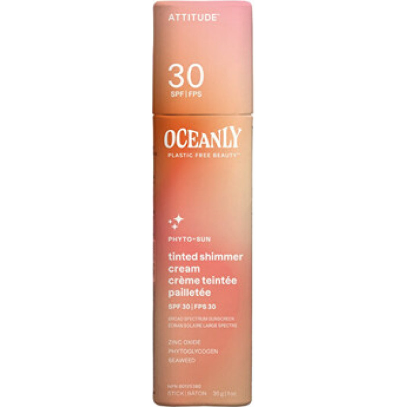 Attitude Tinted Shimmer Cream SPF 30 - T&oacute;nuj&iacute;c&iacute; třpytiv&yacute; hydratačn&iacute; kr&eacute;m