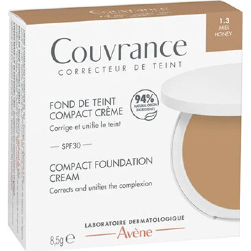 Av&egrave;ne Couvrance Compact Foundation Cream SPF 30 - Kompaktn&iacute; kr&eacute;mov&yacute; make-up 8,5 g