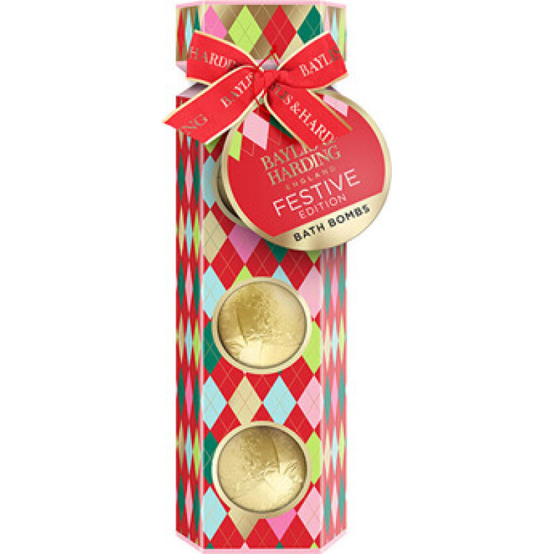Baylis & Harding Festive Edition Bath Bombs Trio - D&aacute;rkov&aacute; sada