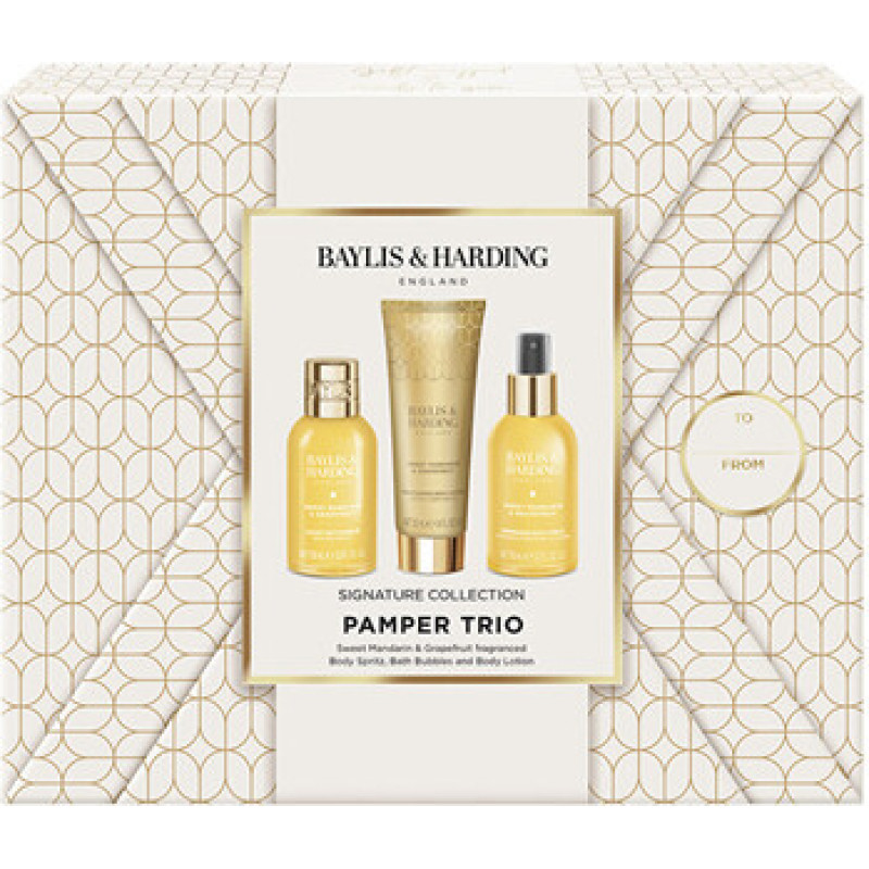 Baylis & Harding Mandarin & Grapefruit Pamper Trio - D&aacute;rkov&aacute; sada