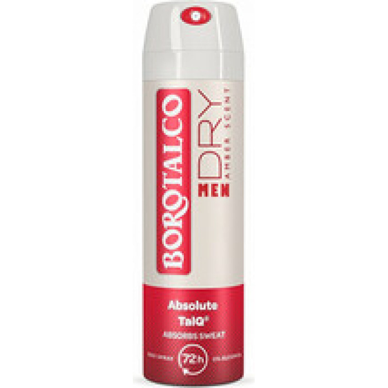 Borotalco Men Dry Amber Deo Spray