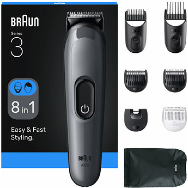 Braun Series 3 AIO3540 - Multifunkčn&iacute; zastřihovač 8v1