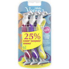 Gillette Simply Venus 3 Plus Yellow ( 6 pcs )