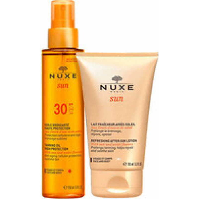 Nuxe Sun Tanning Oil Set - Gift Set