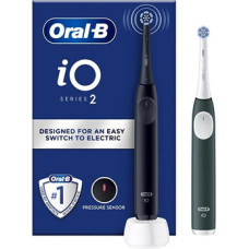 Oral B iO2 Series Duo Pack Night Black/Forest Green - Elektrick&yacute; zubn&iacute; kart&aacute;ček