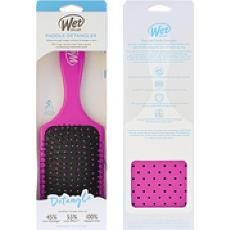 Wet Brush Paddle Detangler Pink