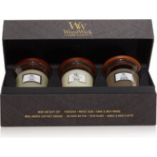 Woodwick Mini Woody Gift set of small candles