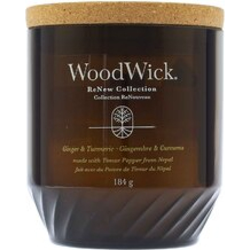 Woodwick ReNew Ginger & Turmeric Candle (ginger and turmeric)