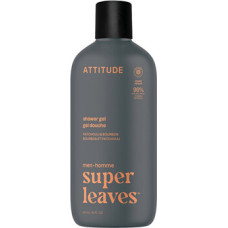 Attitude Super Leaves Patchouli & Bourbon Shower Gel - P&aacute;nsk&yacute; sprchov&yacute; gel