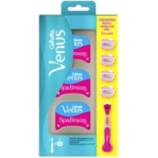 Gillette Venus Breeze Women's Shaver + 4 heads