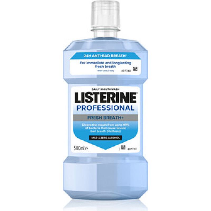 Listerine Professional Fresh Breath+ Mouthwash - &Uacute;stn&iacute; voda