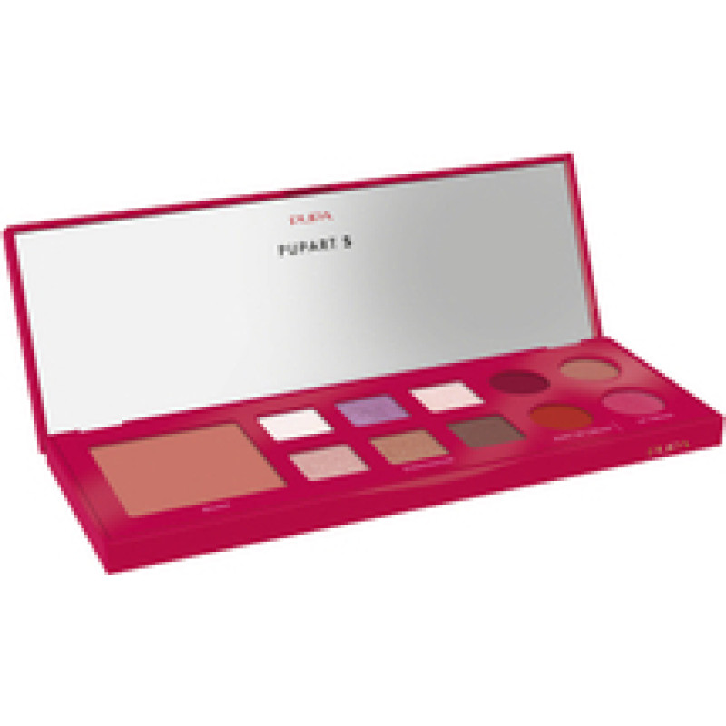 Pupa rt Small Red Palette - Paletka na tv&aacute;ř