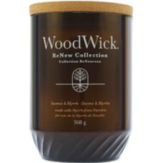 Woodwick ReNew Incense & Myrrh Candle