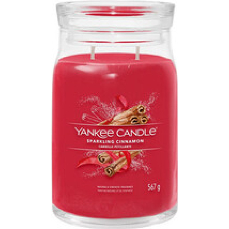 Yankee Candle Sparkling Cinnamon Signature Candle