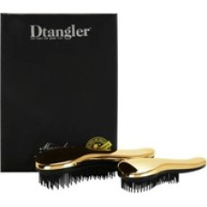 Dtangler Miraculous Gold Set - Gift set of hair brushes