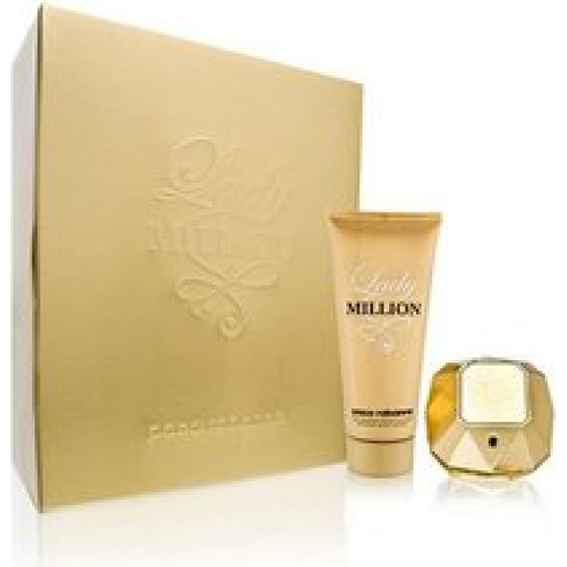 Paco Rabanne Lady Million Gift Set EDP 80 ml and Body Lotion 100 ml Lady Million