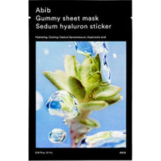 Abib Sedum Hyaluron Sticker Gummy Sheet Mask - Hydratačn&iacute; pl&aacute;t&yacute;nkov&aacute; maska