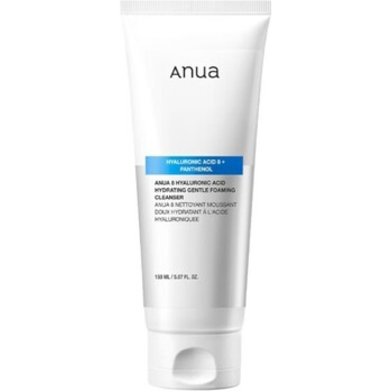 Anua Hydrating Gentle Foaming Cleanser - Čistic&iacute; pleťov&aacute; pěna s kyselinou hyaluronovou