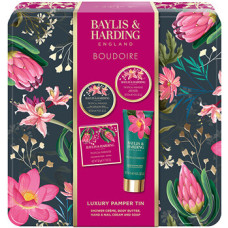 Baylis & Harding Boudoire Tropical Paradise Luxury Pamper Tin - D&aacute;rkov&aacute; sada p&eacute;če o tělo