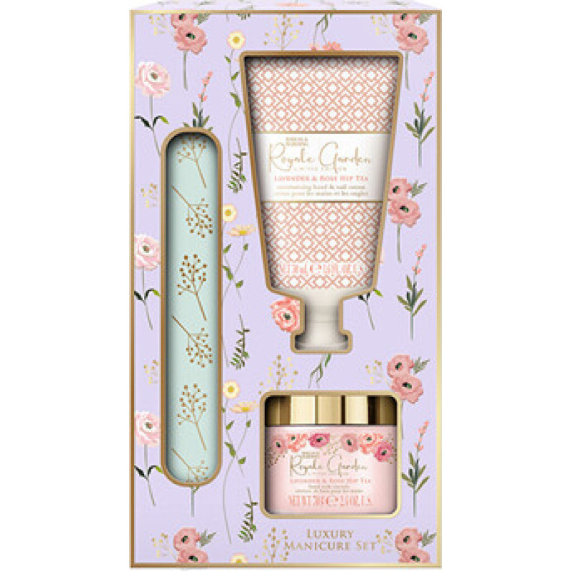 Baylis & Harding Royale Garden Hand & Nail Care Set - D&aacute;rkov&aacute; sada