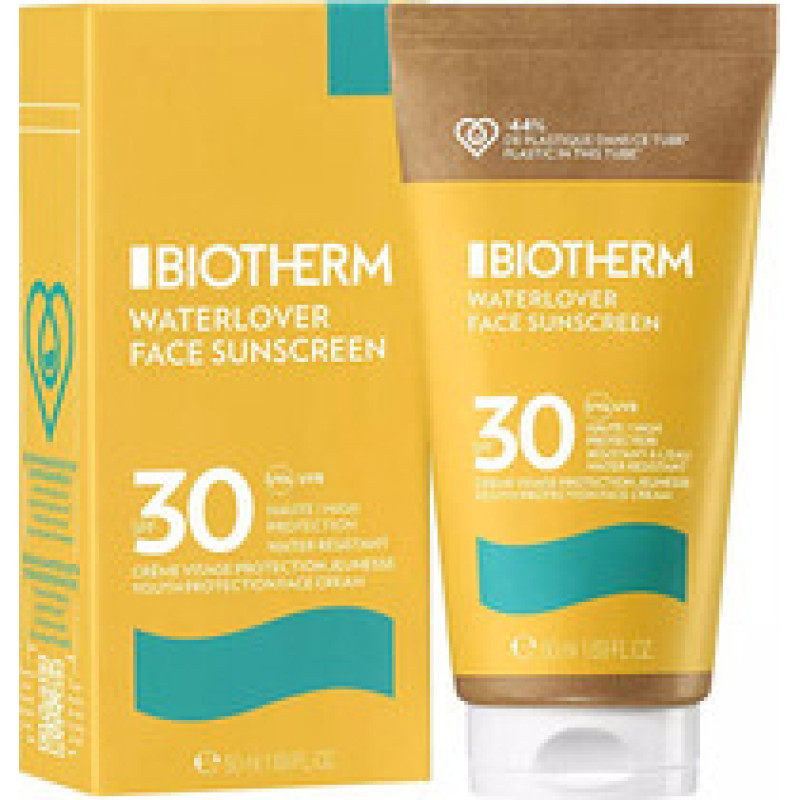 Biotherm Waterlover Face Sunscreen SPF 30 - Pleťov&yacute; kr&eacute;m na opalov&aacute;n&iacute;