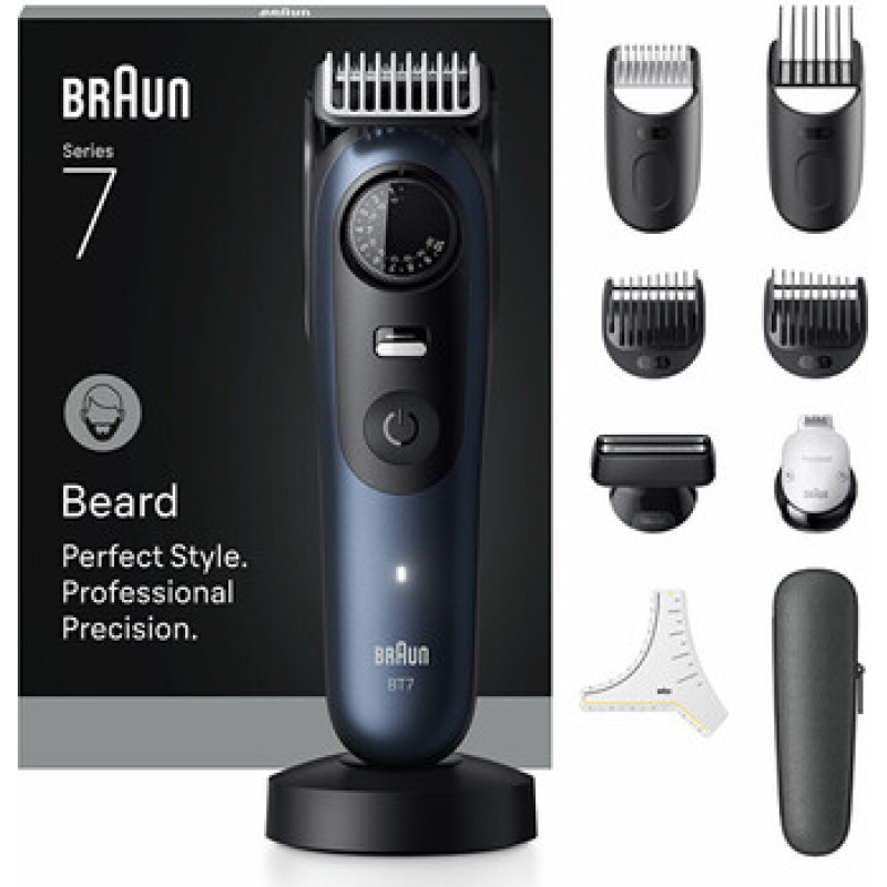 Braun Series 7 BT7540 Blue - Zastřihovač vousů