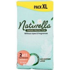 Naturella Tender Protection Normal Plus - &Scaron;etrn&eacute; hygienick&eacute; vložky s křid&eacute;lky