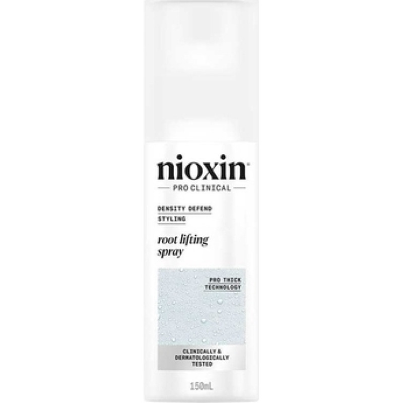 Nioxin Density Defend Styling Root Lifting Spray - Sprej na pozvednut&iacute; vlasů od koř&iacute;nků pro optick&yacute; objem